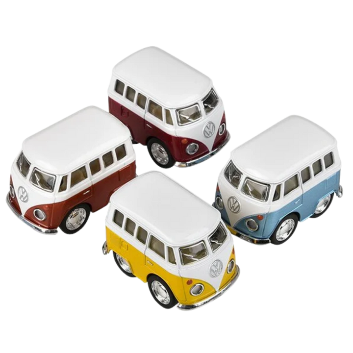 Volkswagen Mini Bus Toy (Classic Colors)