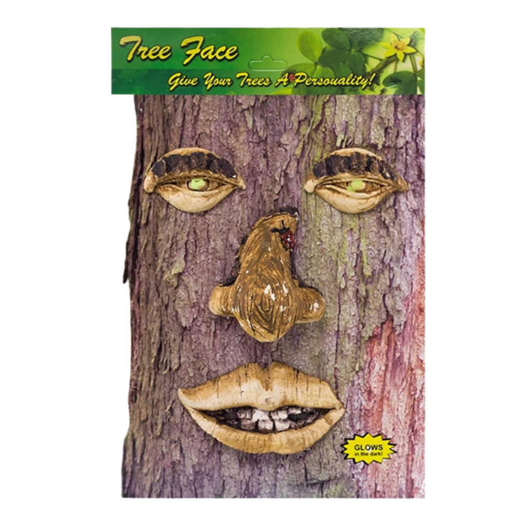 Sleepy Tree Face