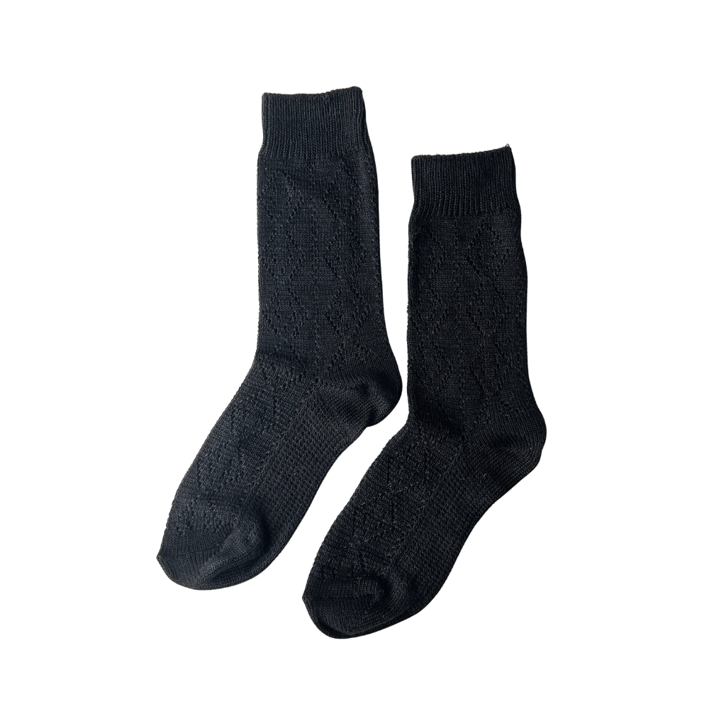Modal Eyelet Socks
