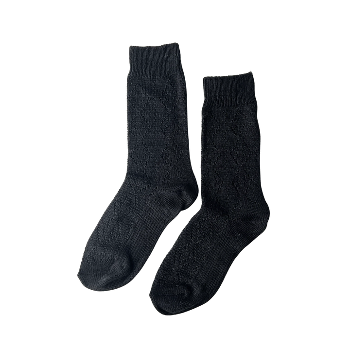 Modal Eyelet Socks