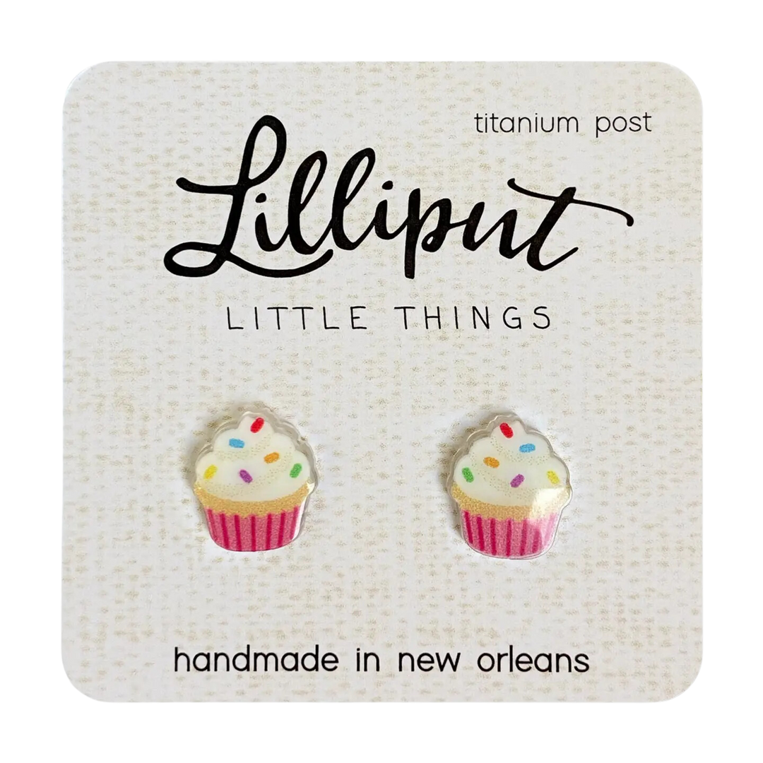 Birthday Cupcake Earrings