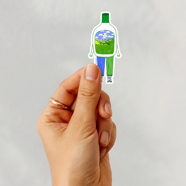 Blanche the Ranch Sticker