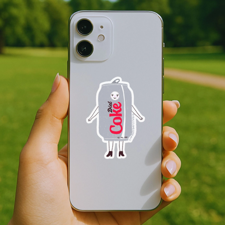 Diet Coke Deanne Sticker