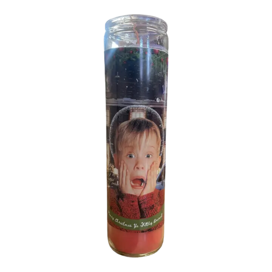 Home Alone Christmas Prayer Candle