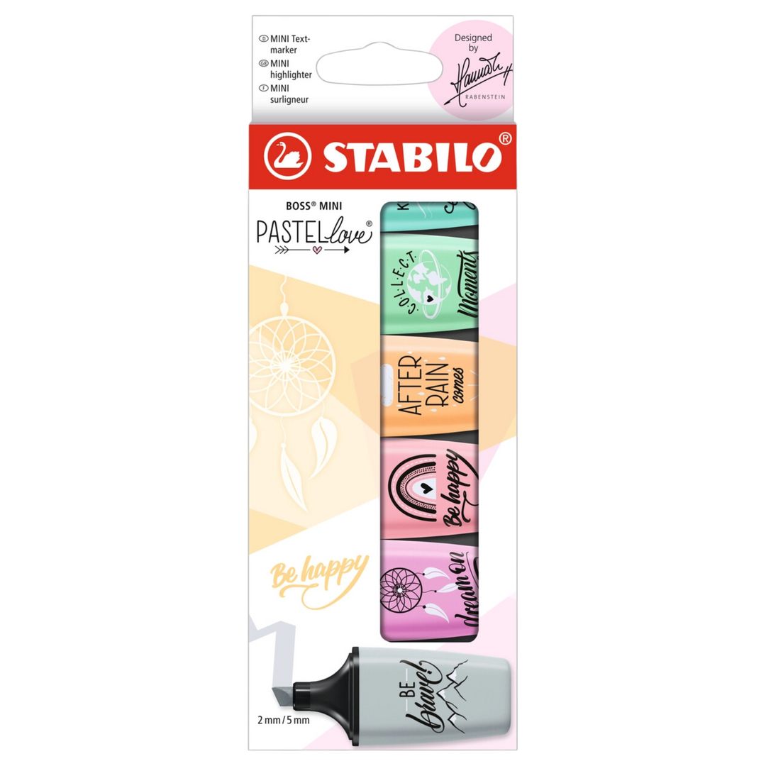 Stabilo Boss Mini Pastellove Highlighter Sets