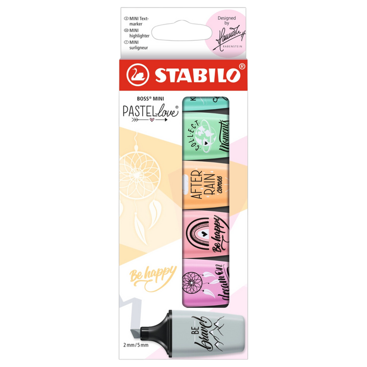 Stabilo Boss Mini Pastellove Highlighter Sets