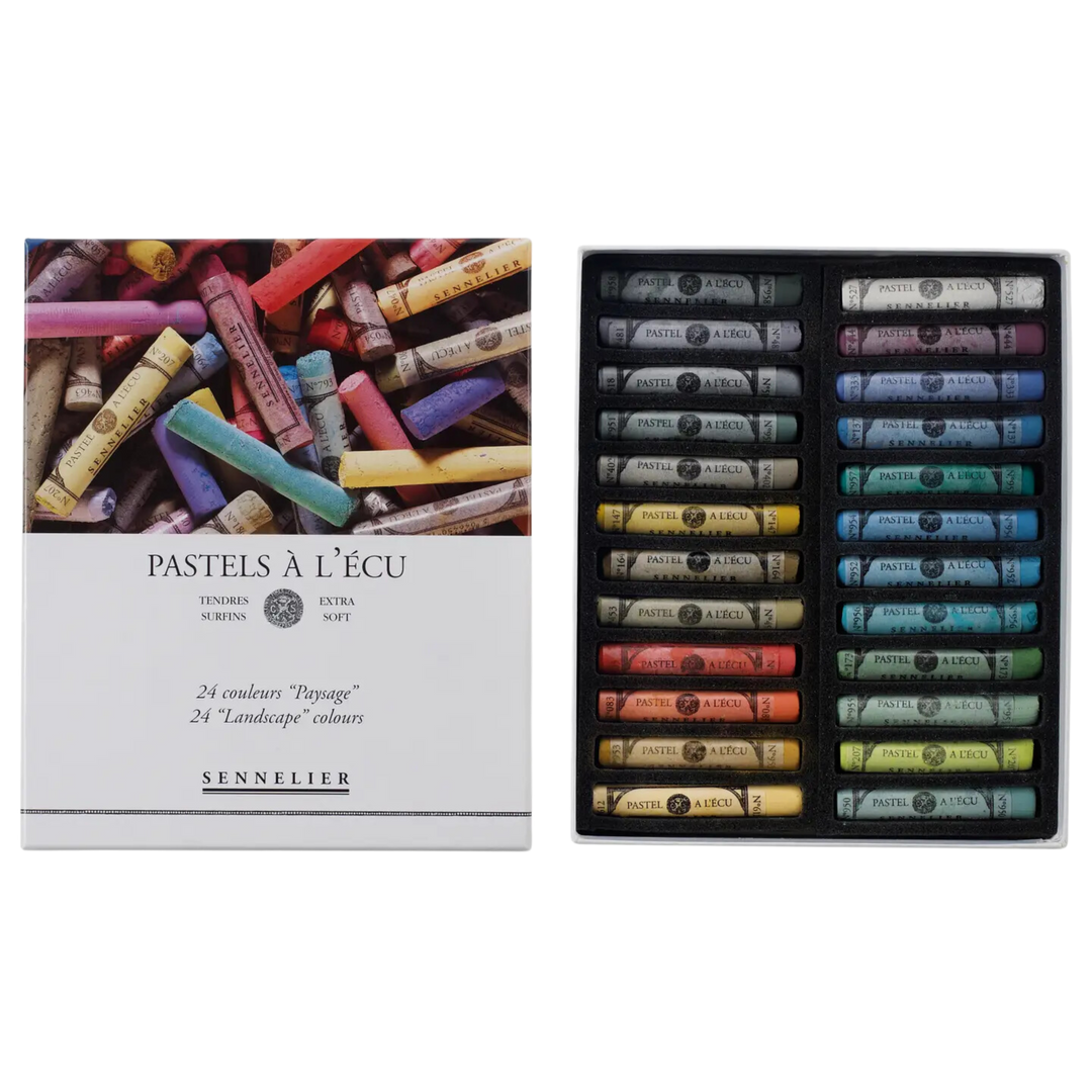 Sennelier Extra-Soft Pastel Full Stick 24 Set, Landscape