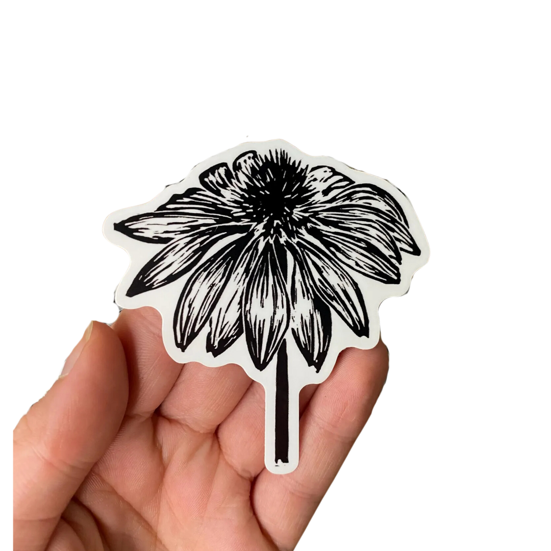 Coneflower Sticker