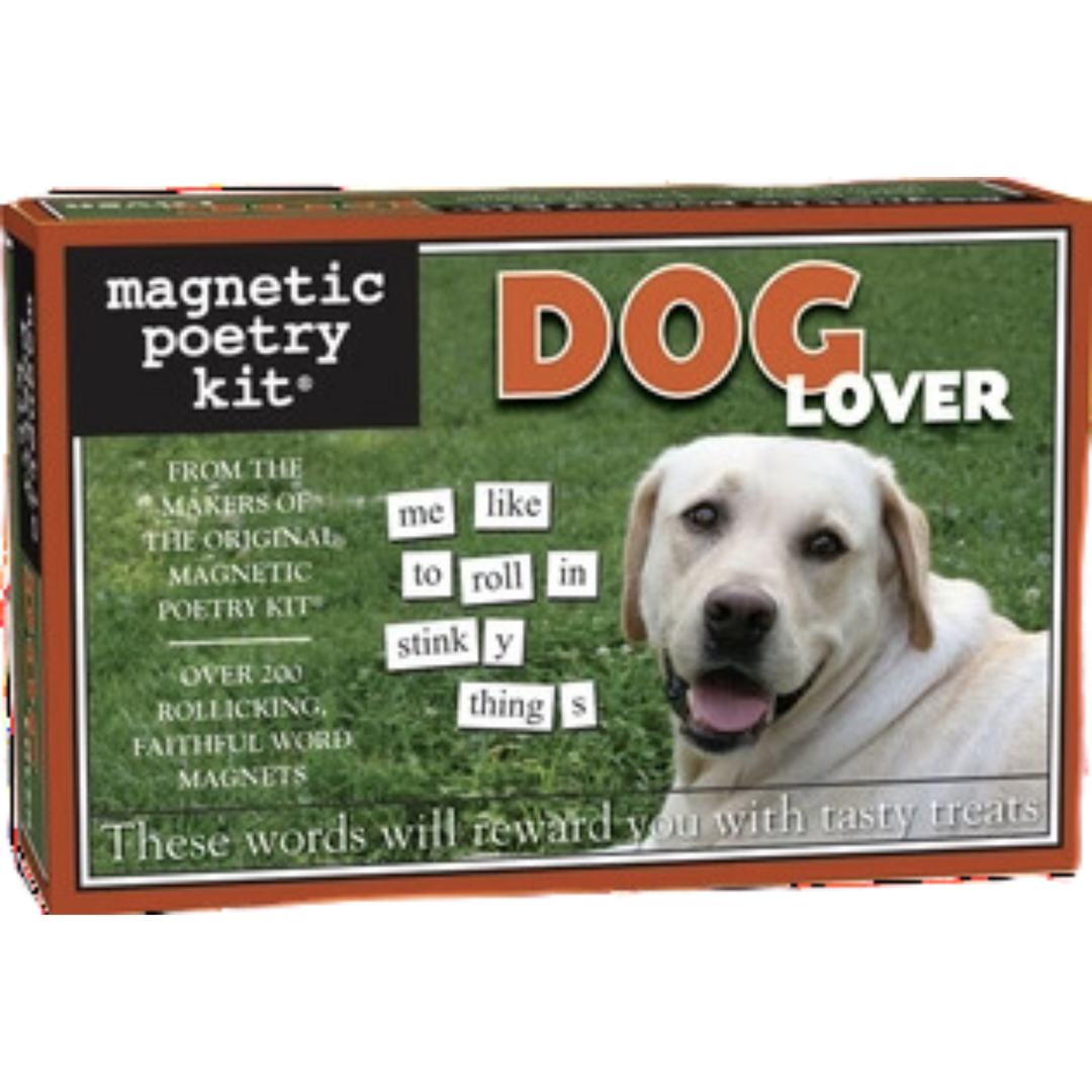 Dog Lover Magnetic Poetry Kit