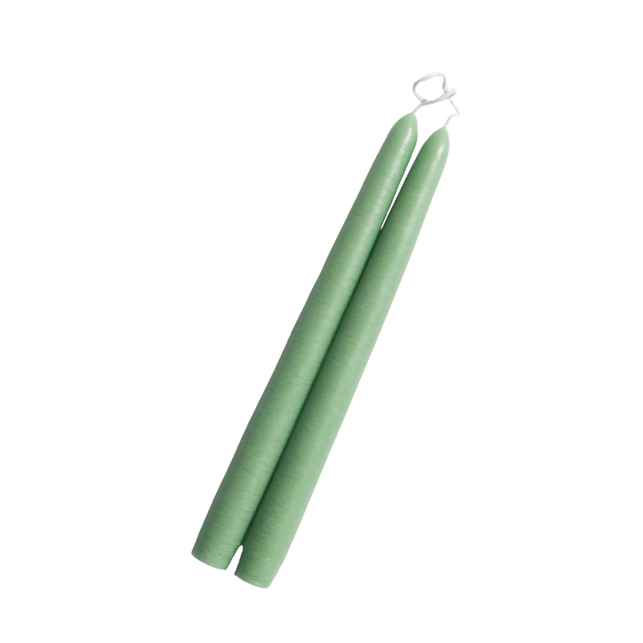 10" Hand Dipped Unscented Taper Candles