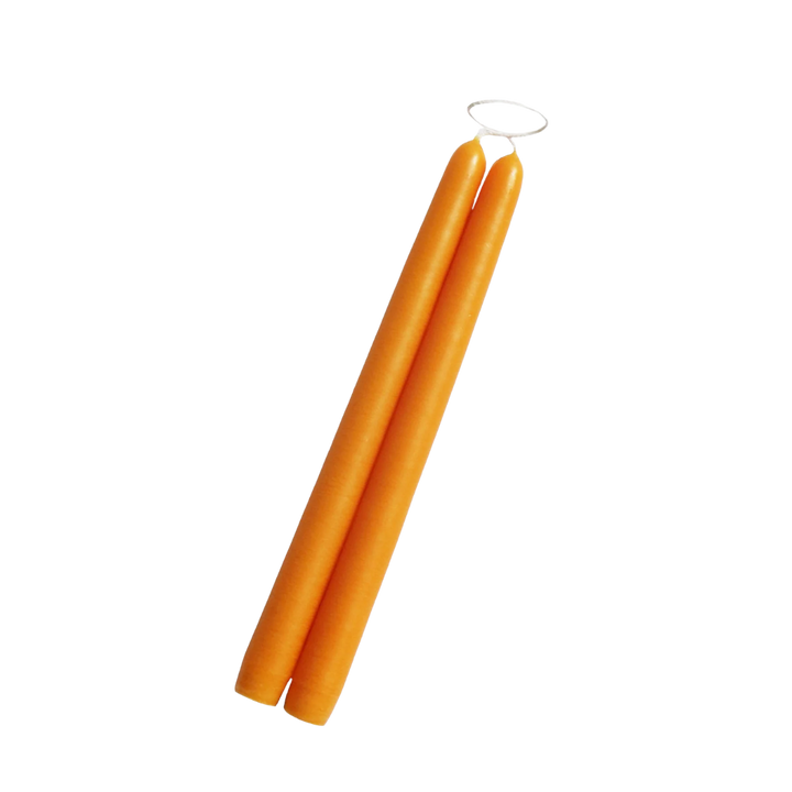 10" Hand Dipped Unscented Taper Candles