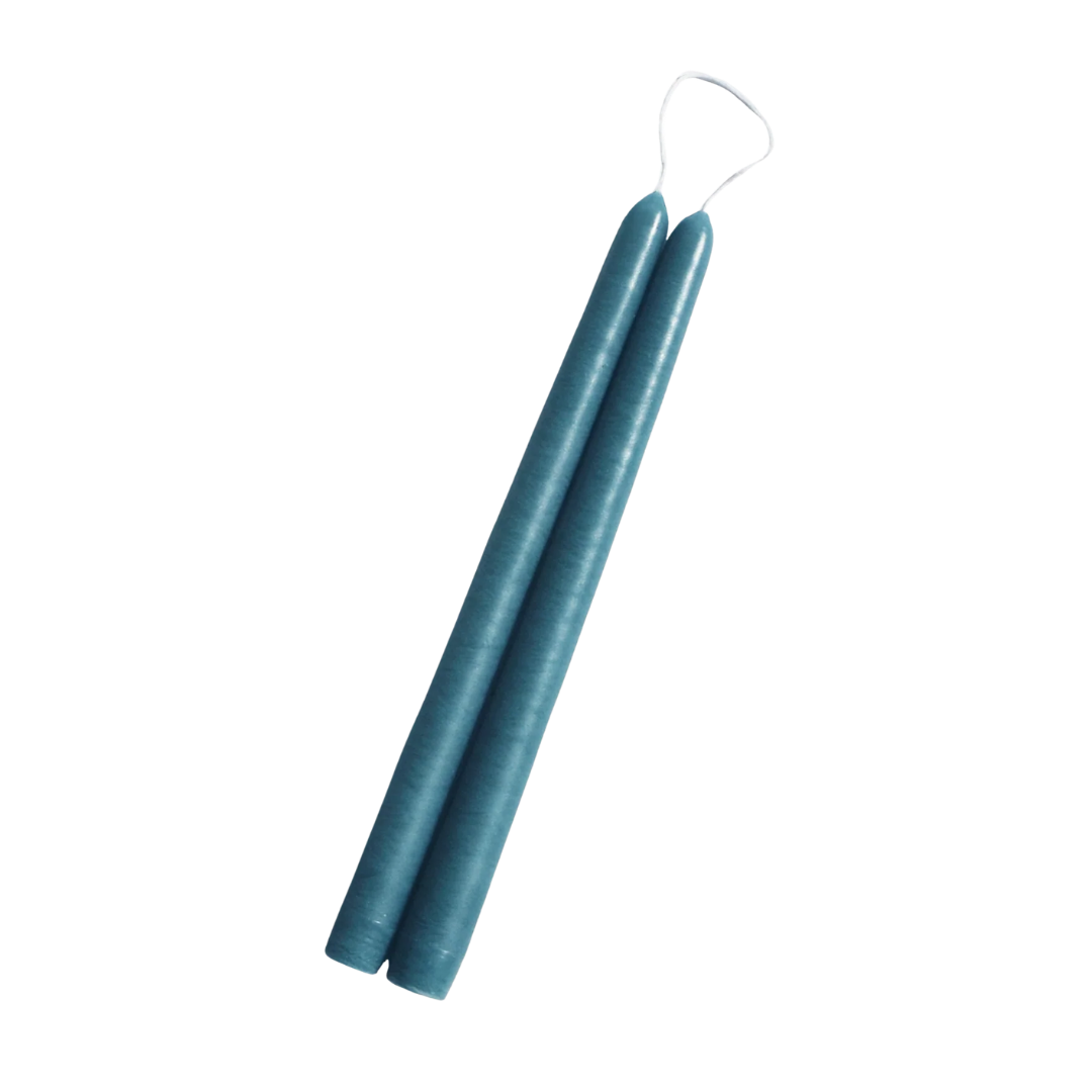 10" Hand Dipped Unscented Taper Candles