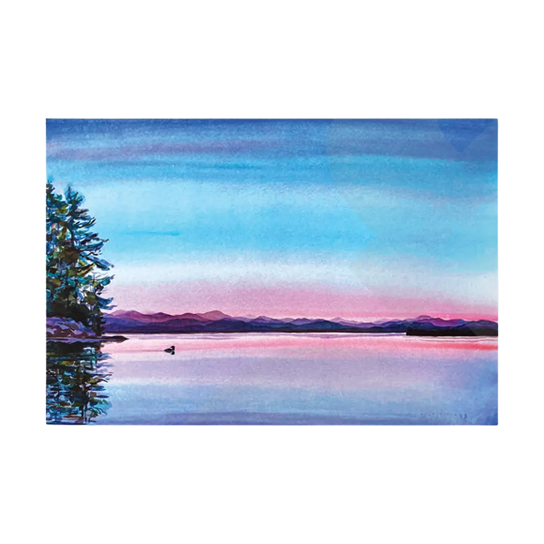 "Blue Loon" Greeting Card