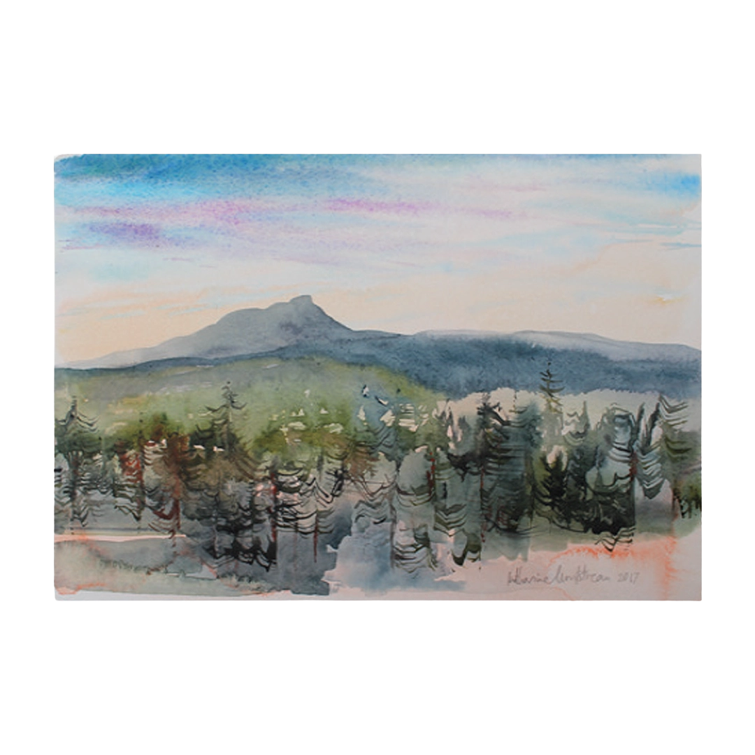 "Morning Camel's Hump" Greeting Card