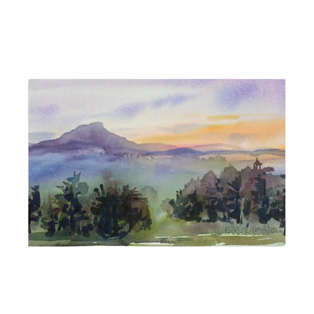 "Misty Morning" Greeting Card