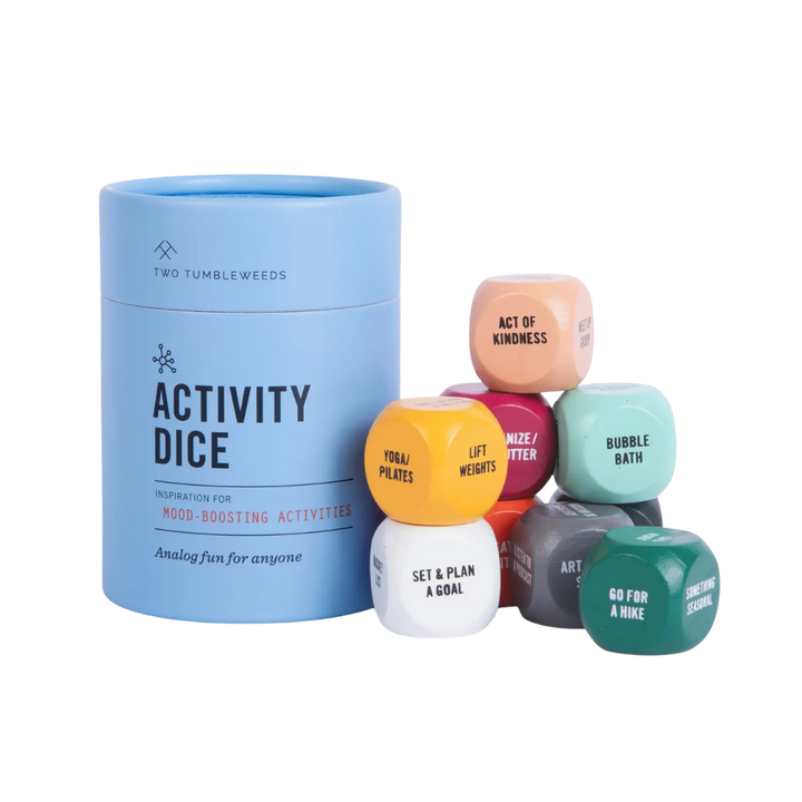 Activity Dice - Inspiration For Mood-Boosting Activities