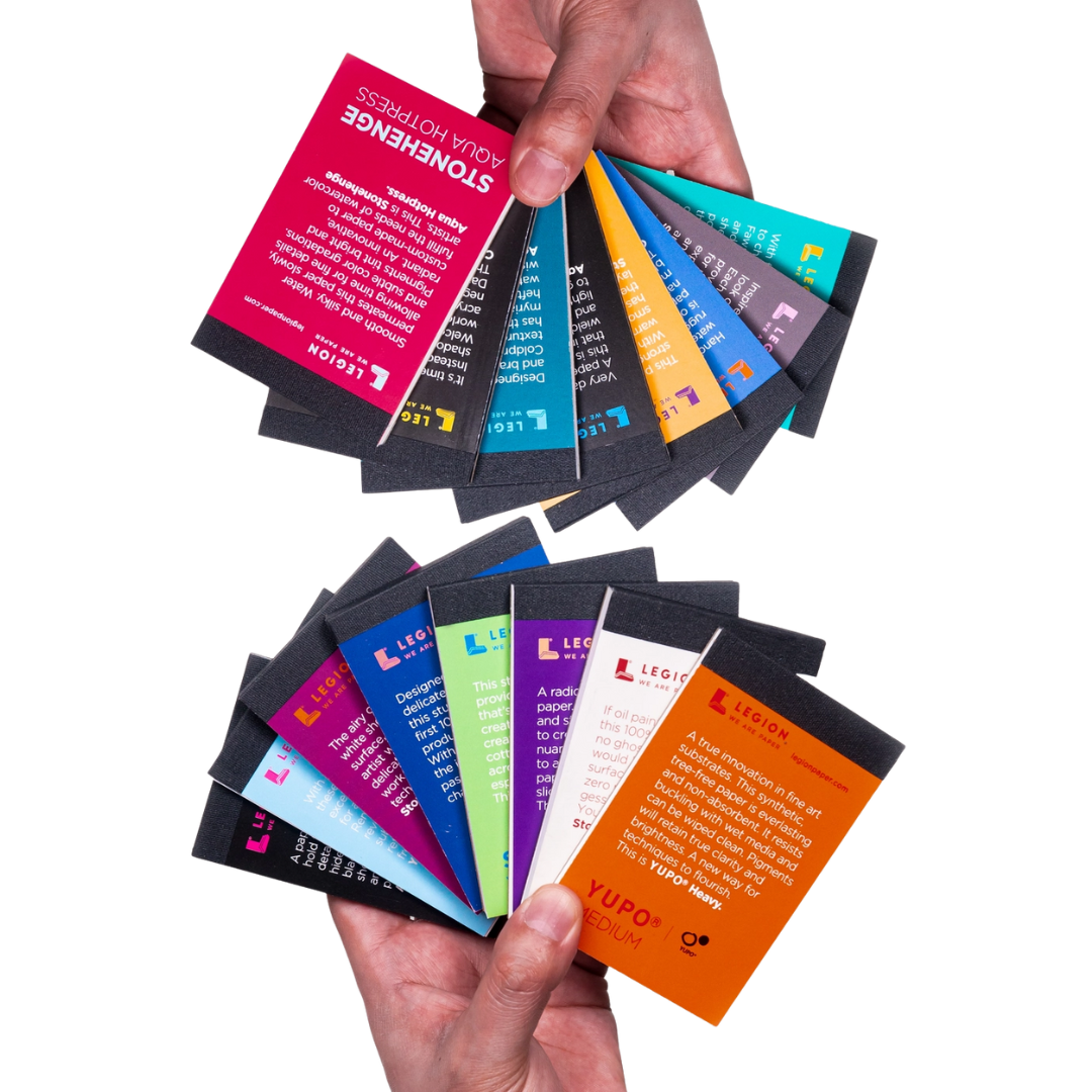 Legion Mini Paper Pad Full (15 Pads) - Mixed Media