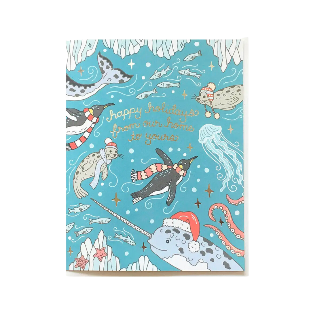 Ocean Holiday Card Set