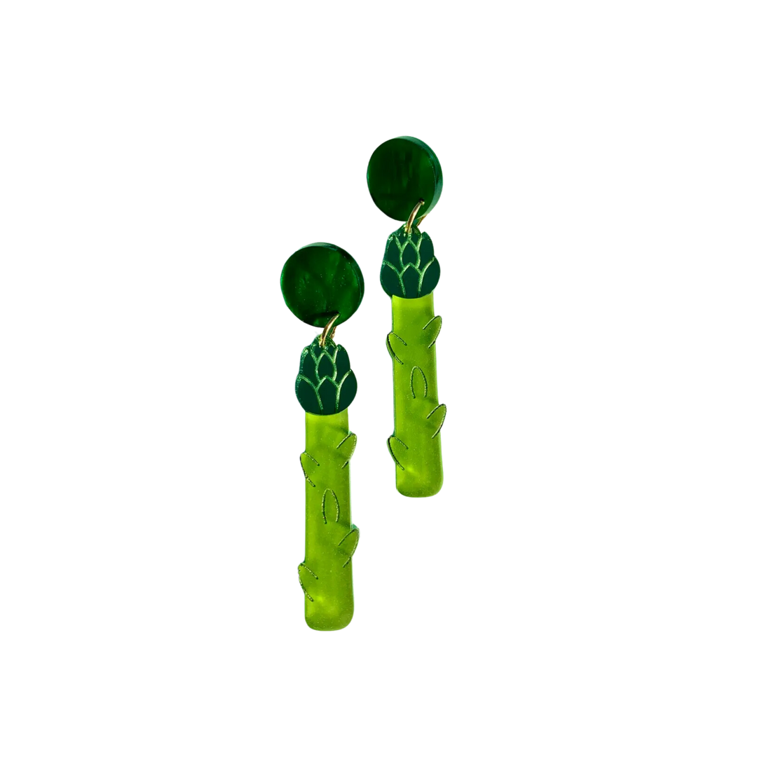 Asparagus Earrings