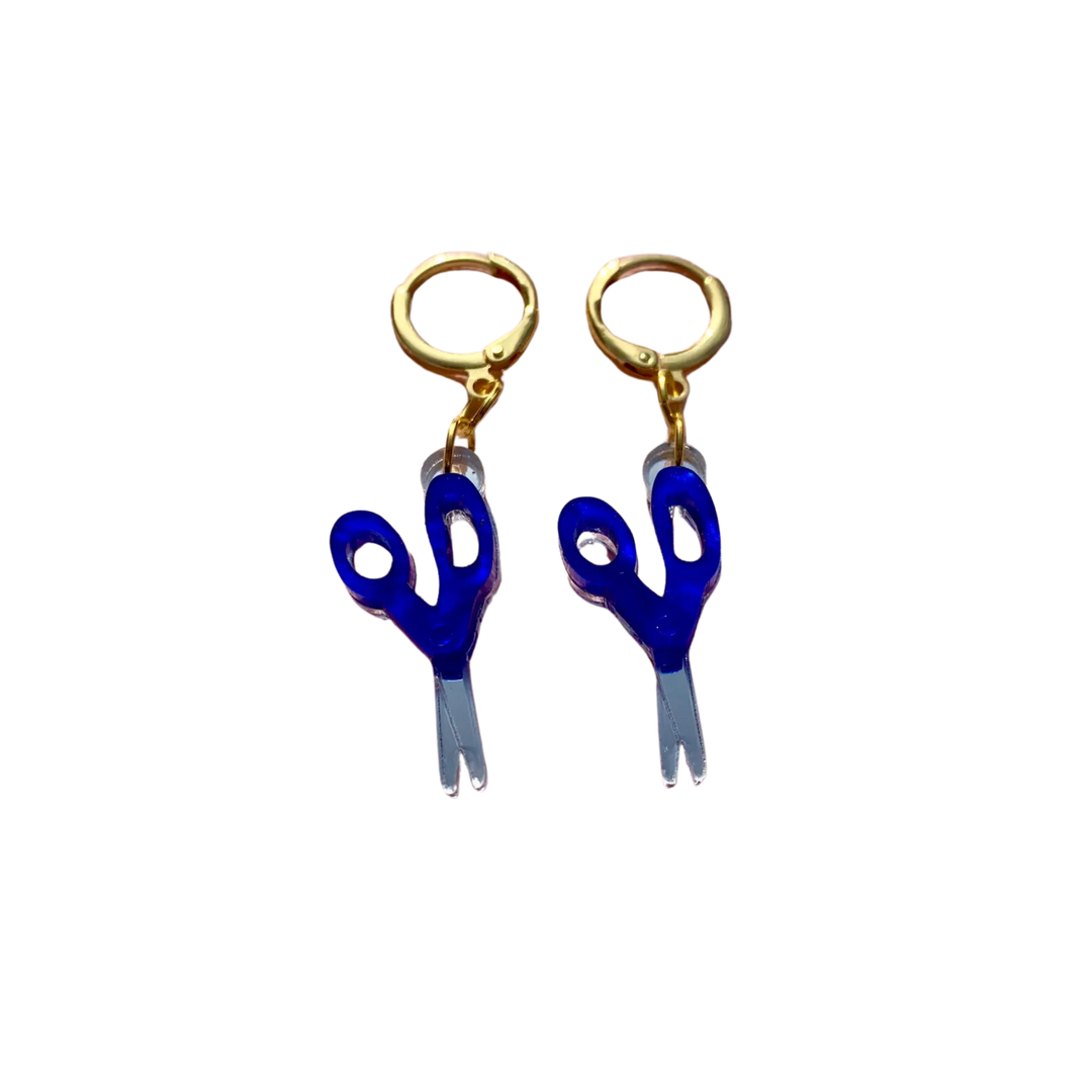 Mini Scissors Earrings