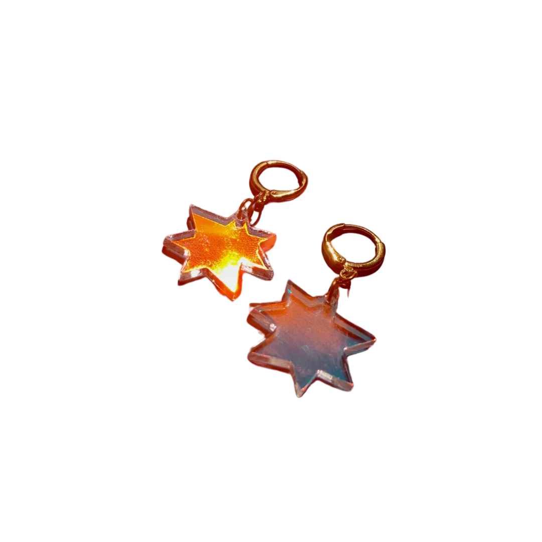 Mini Starburst Earrings