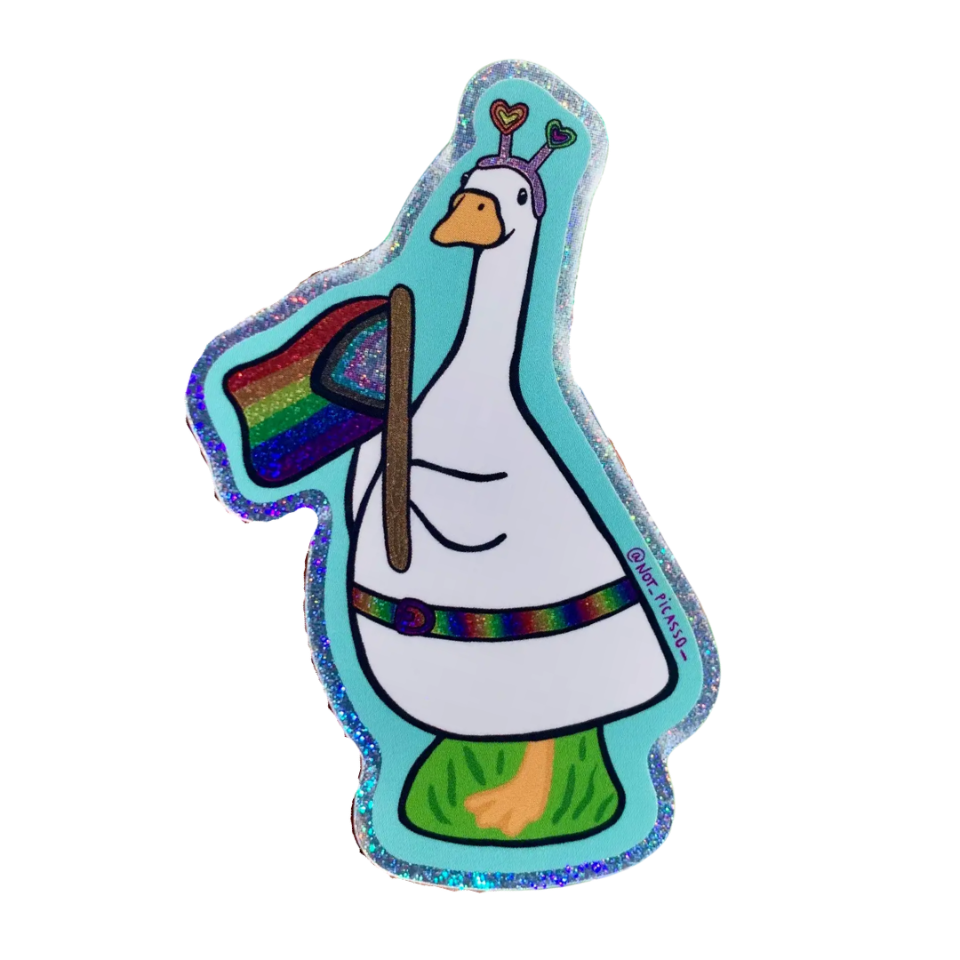 Pride Goose Sticker