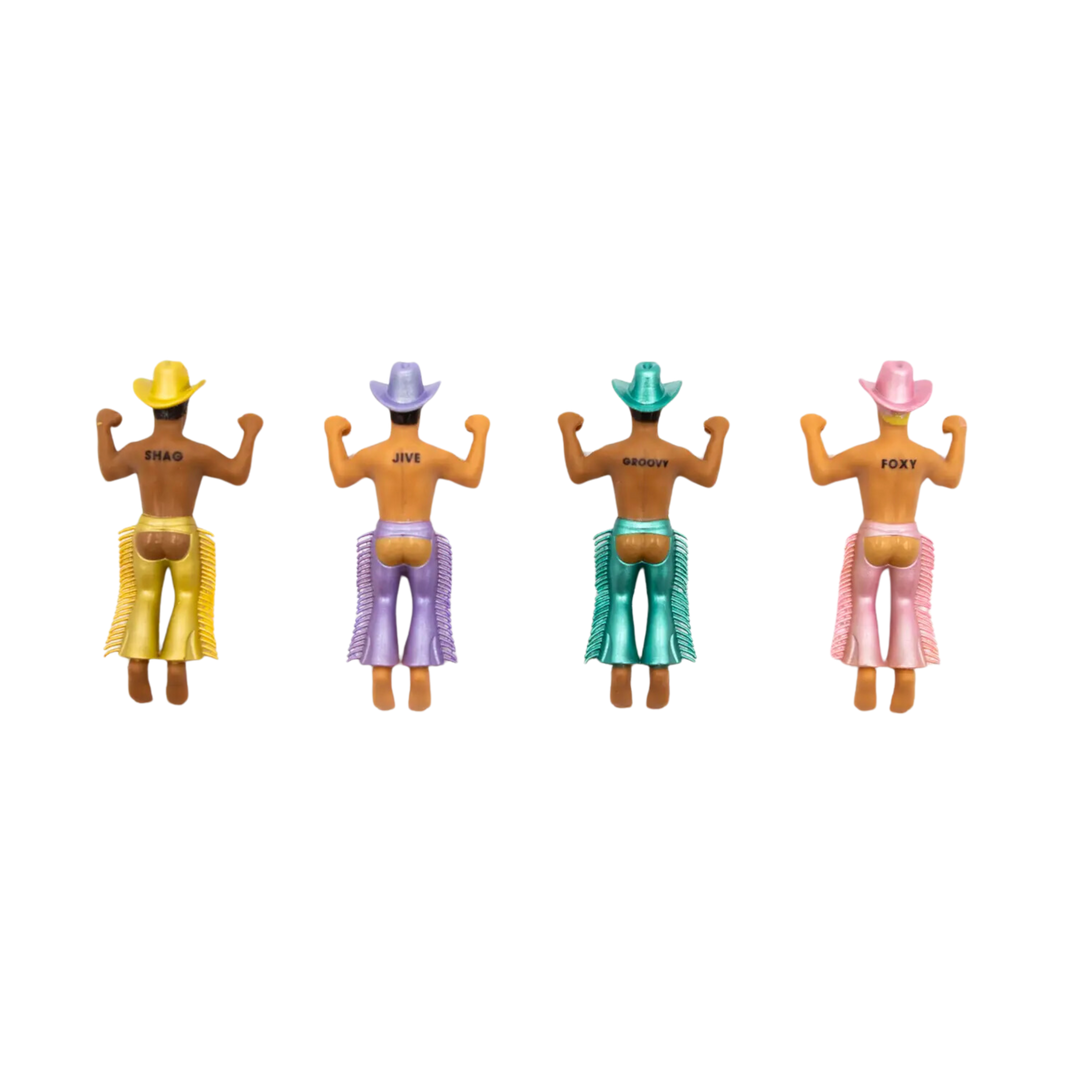 Disco Cowboy Drink Markers - 4 Pack