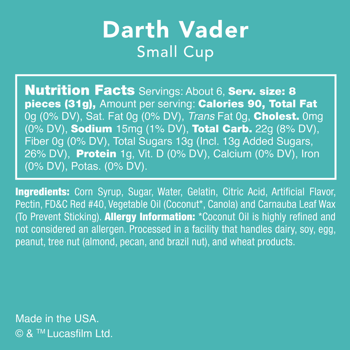 Darth Vader Candy Star Wars™ Collection