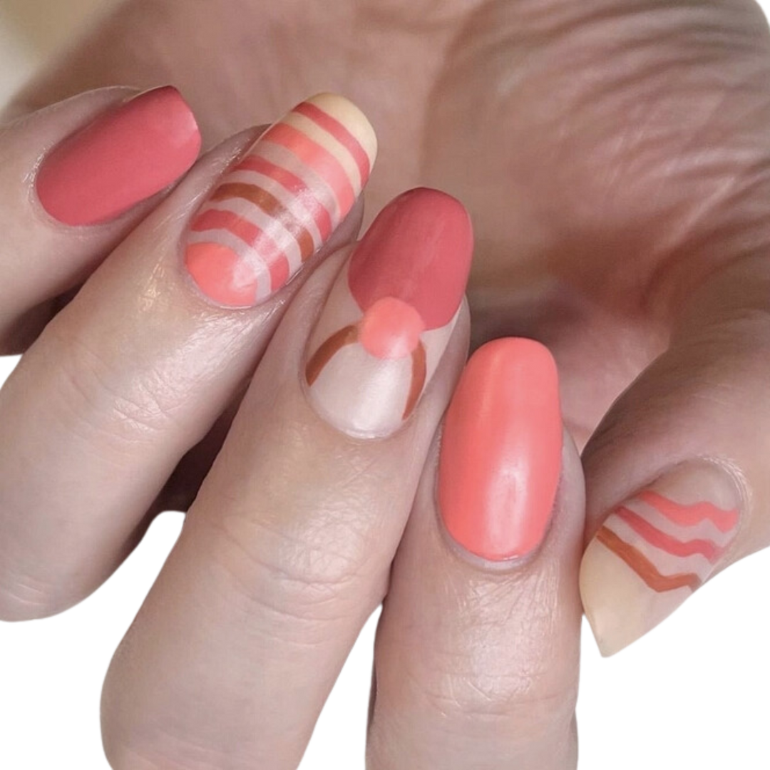 Salmon Nail Polish