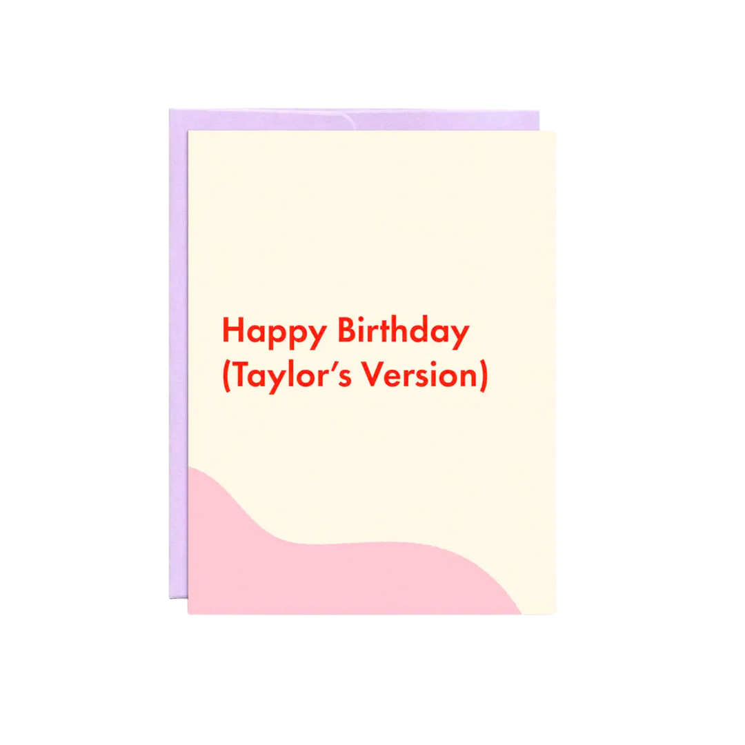 Birthday (Taylor's Version) | Birthday Card