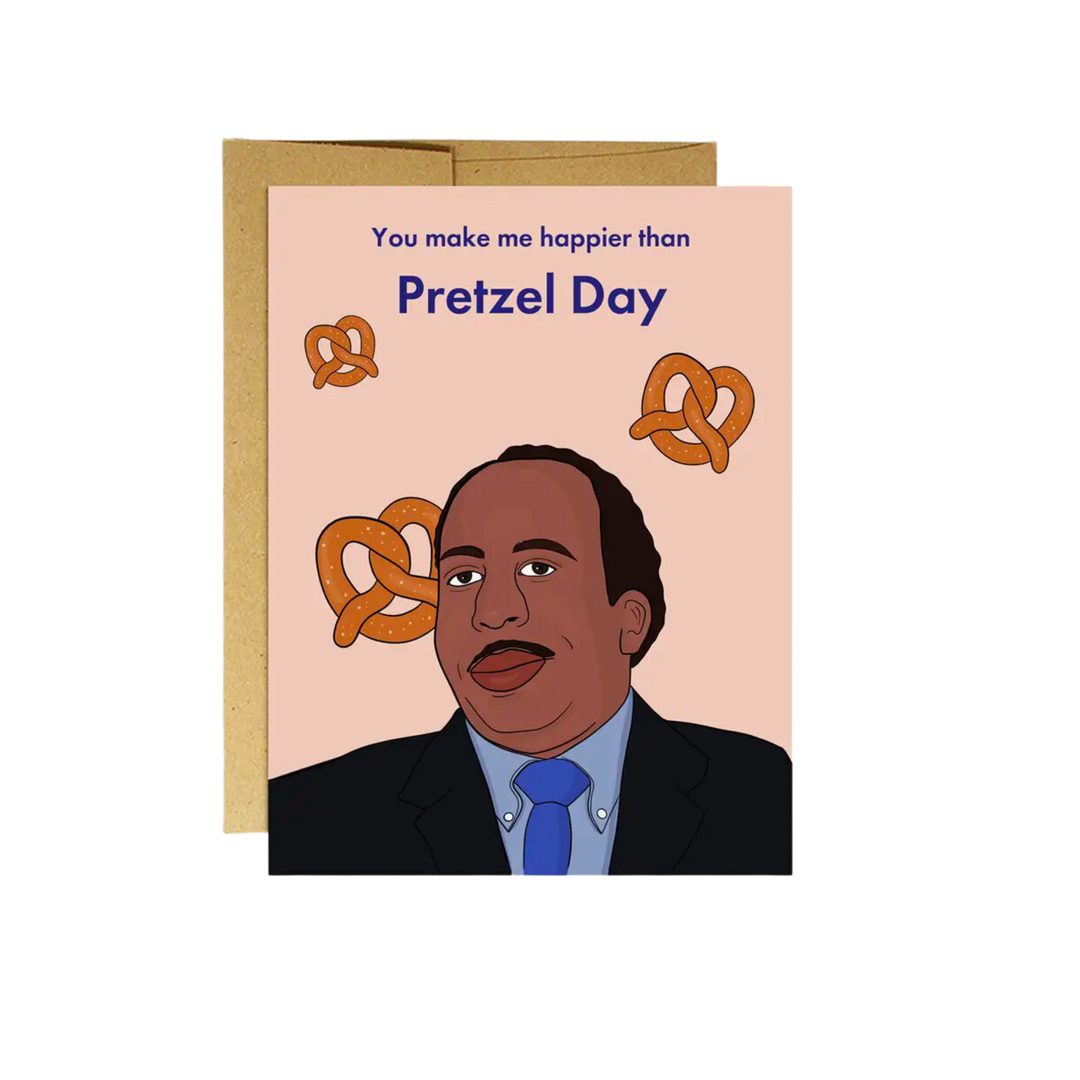 Stanley Pretzel Day | Love & Friendship Card