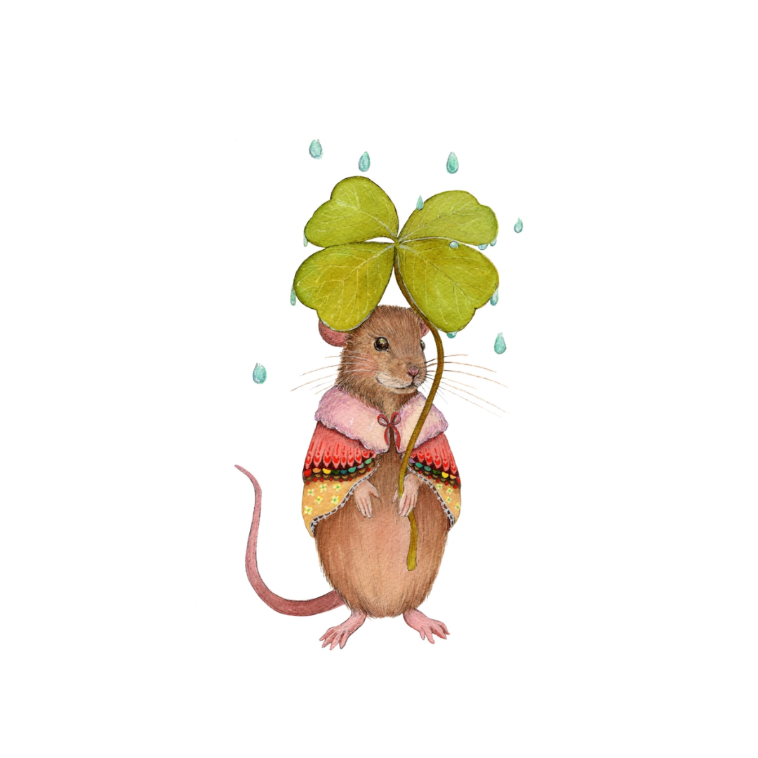 Lucky Martin Art Print (8" x 10")