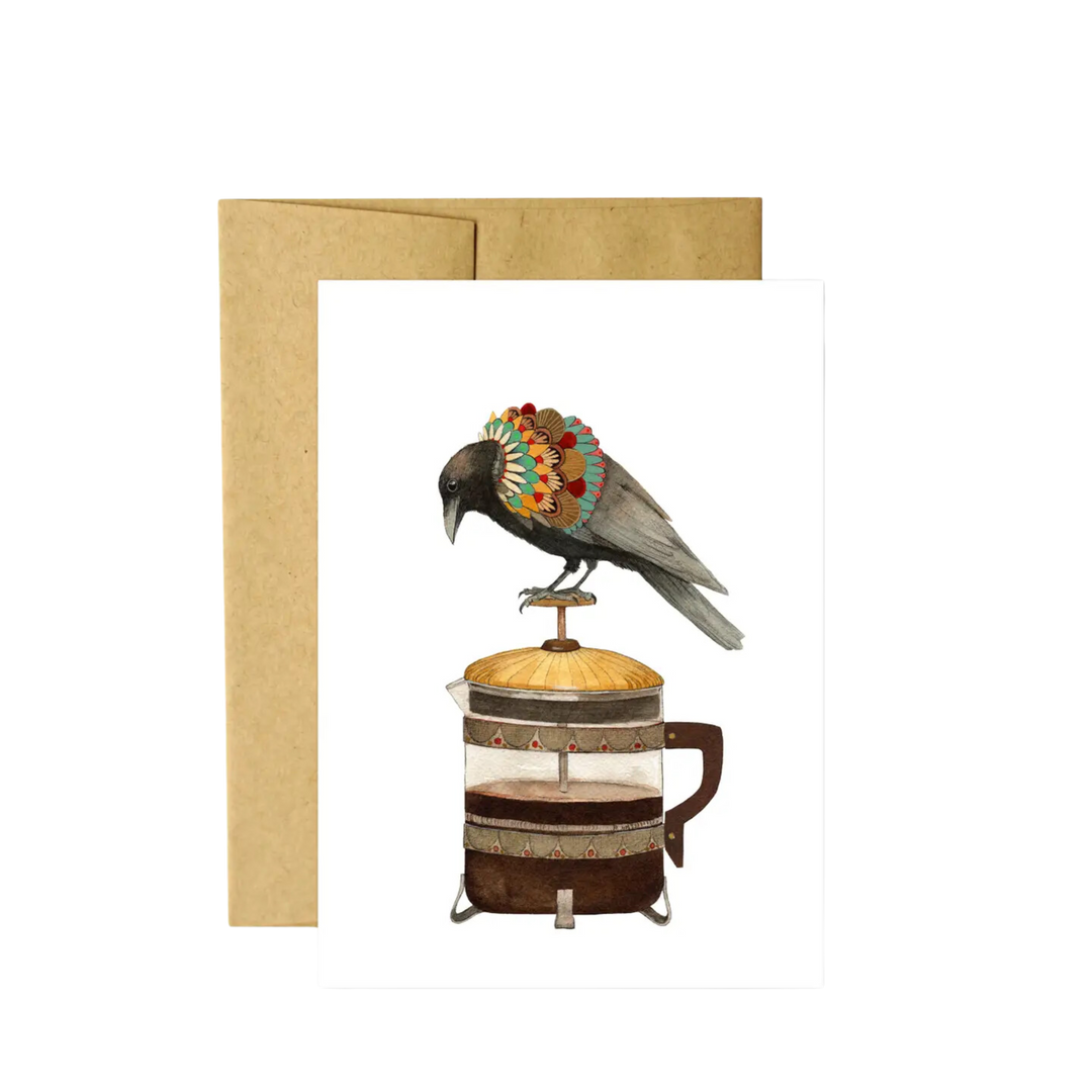 Coffee Crow Card