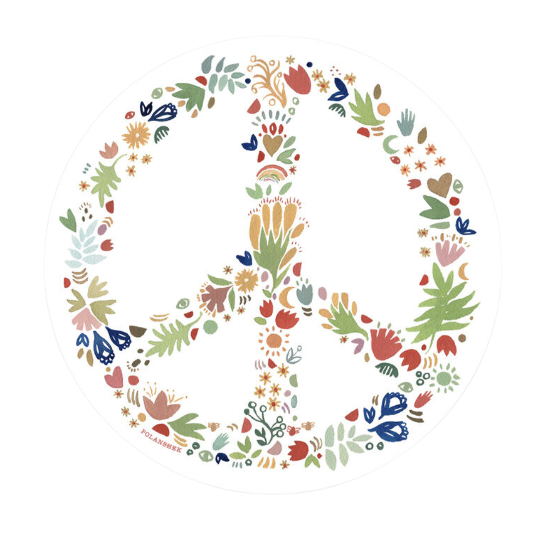 Peace Sign Sticker