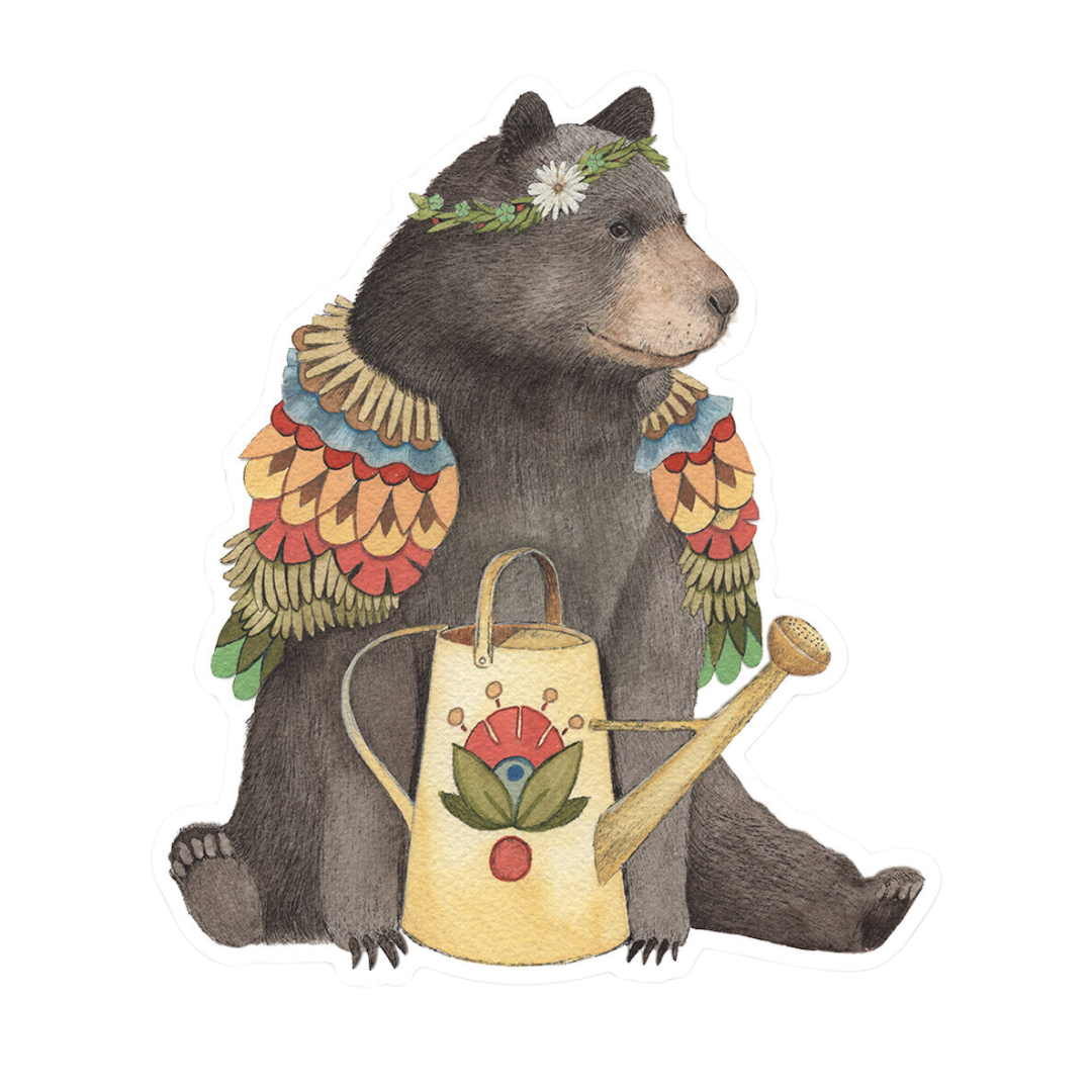 Bernice's Watering Can Sticker