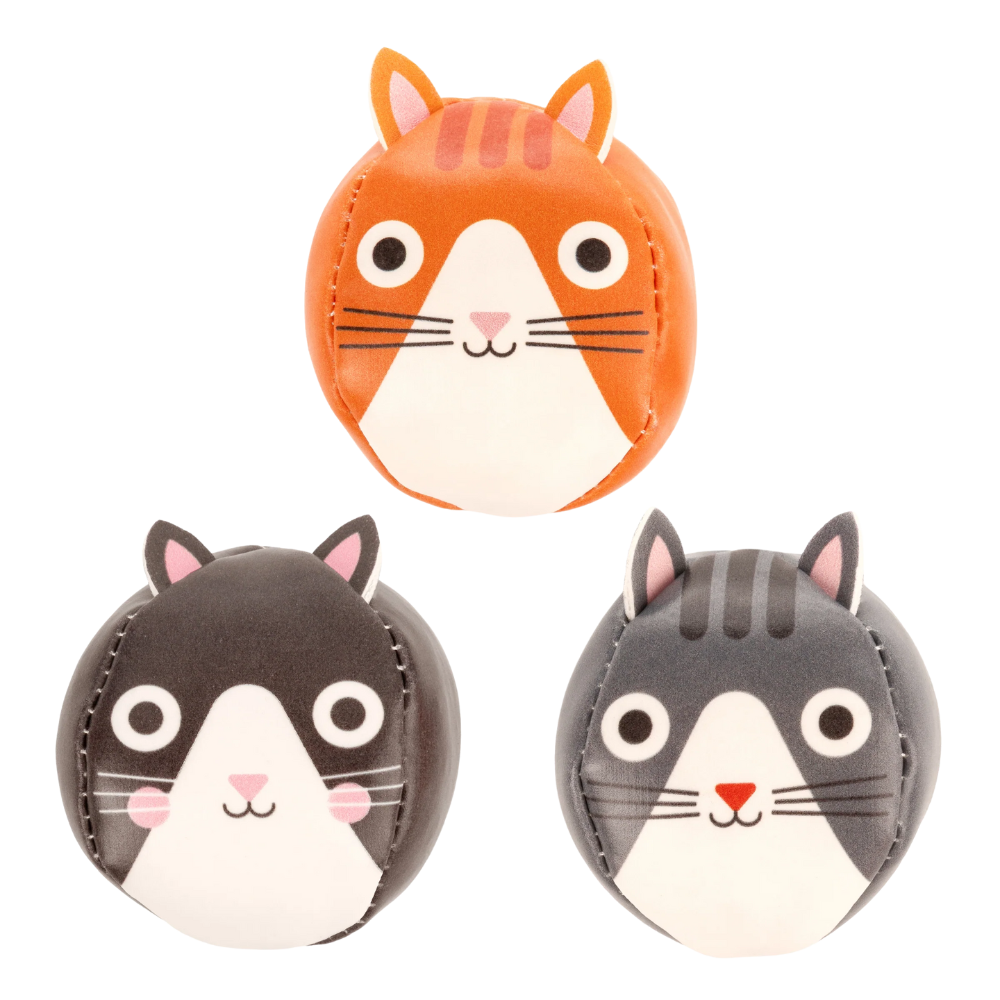 Kidoki Three Little Cats Juggling Balls