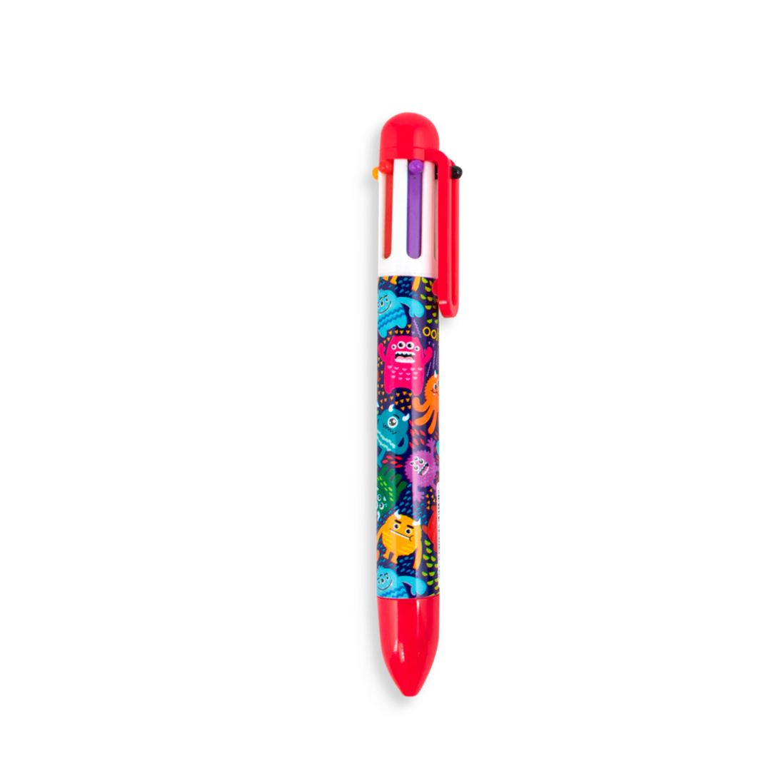 Monster 6 Click Multi Color Pens