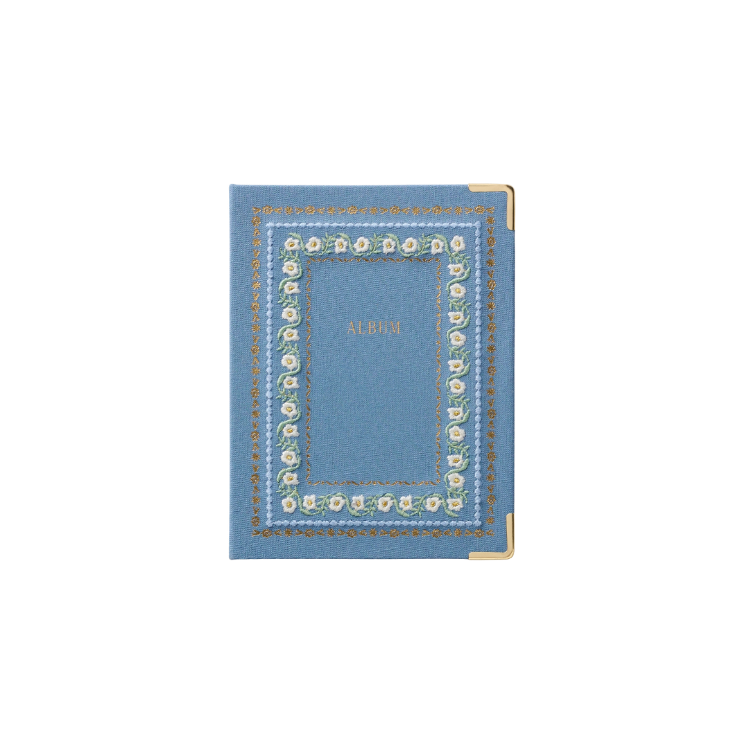 Delphine Embroidered Small Photo Album