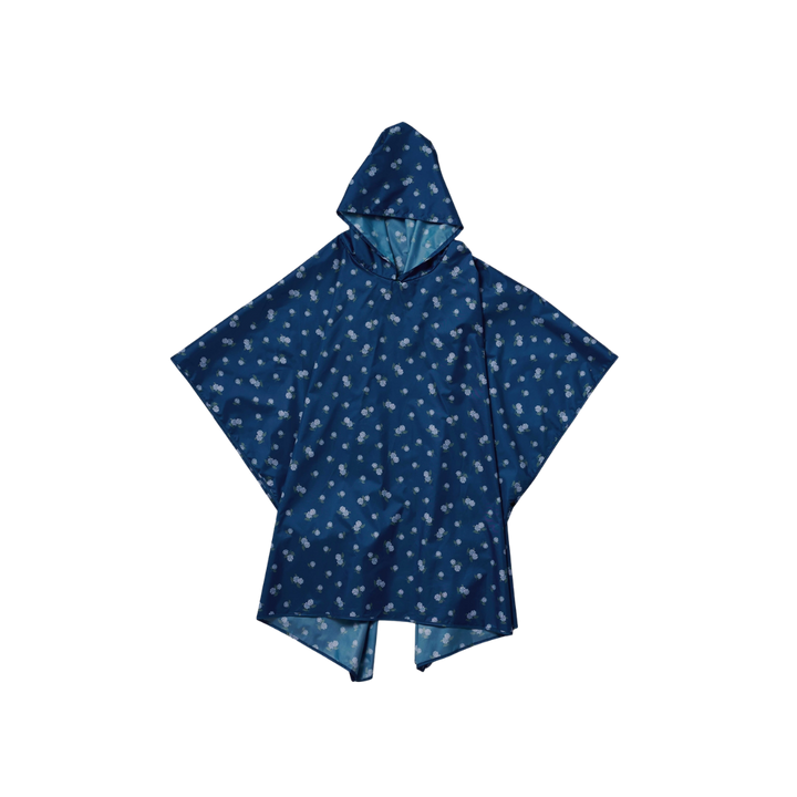Ditsy Hydrangea Packable Rain Poncho