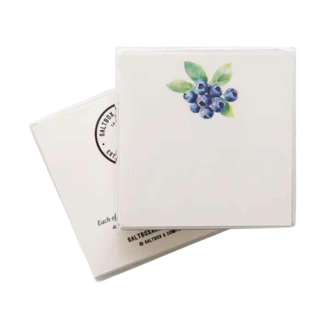 Blueberries - Box of 50 Mini Notes