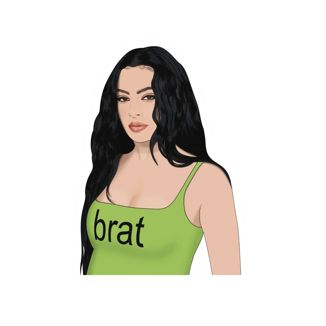 Charli XCX Brat Sticker