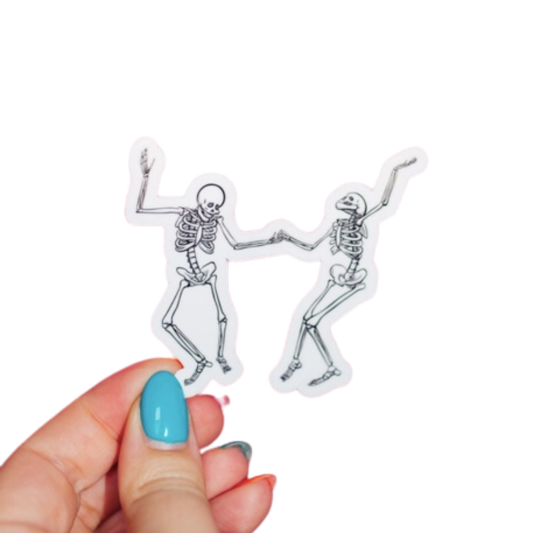 Dancing Skeletons Sticker