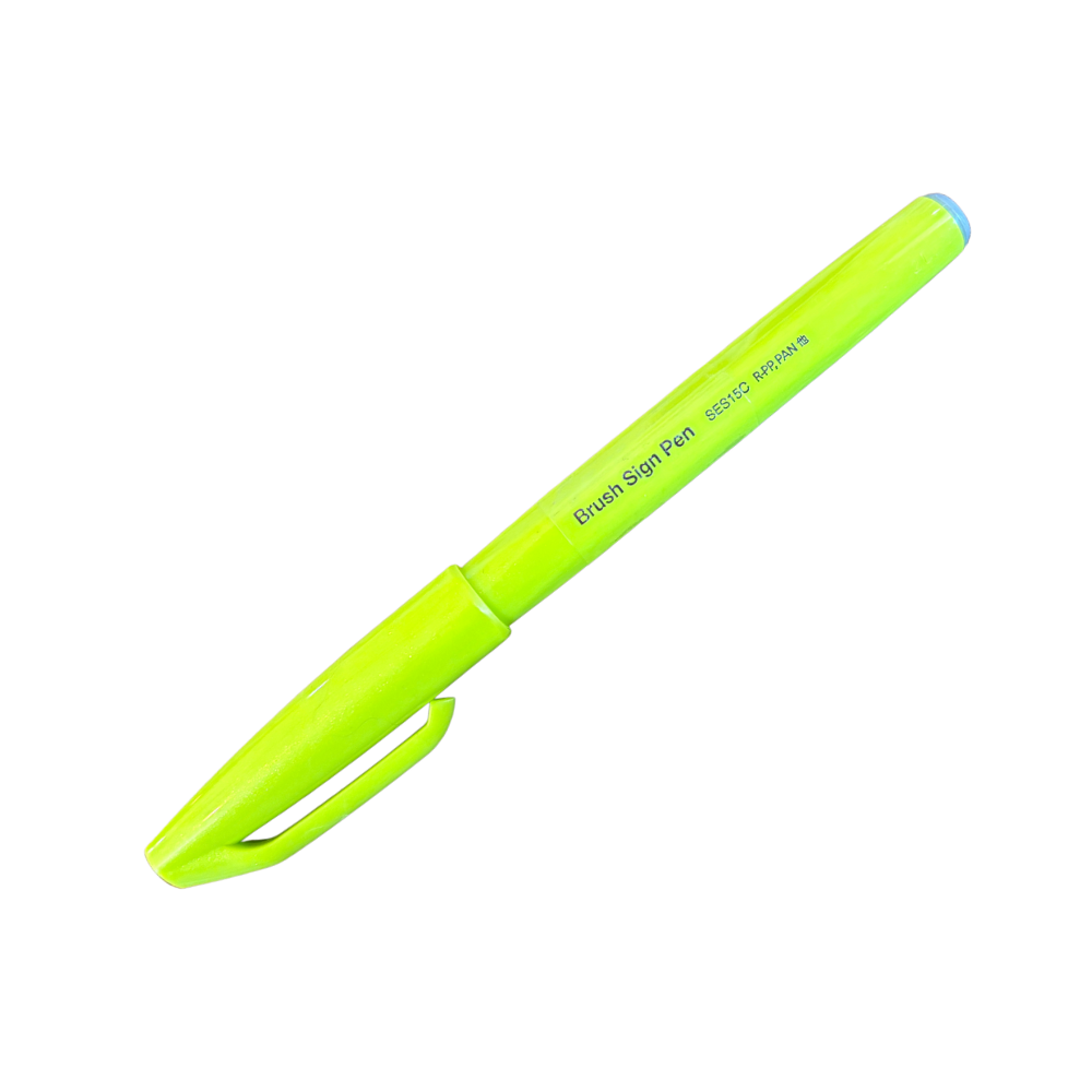 Pentel Arts Sign Pen Brush Tip
