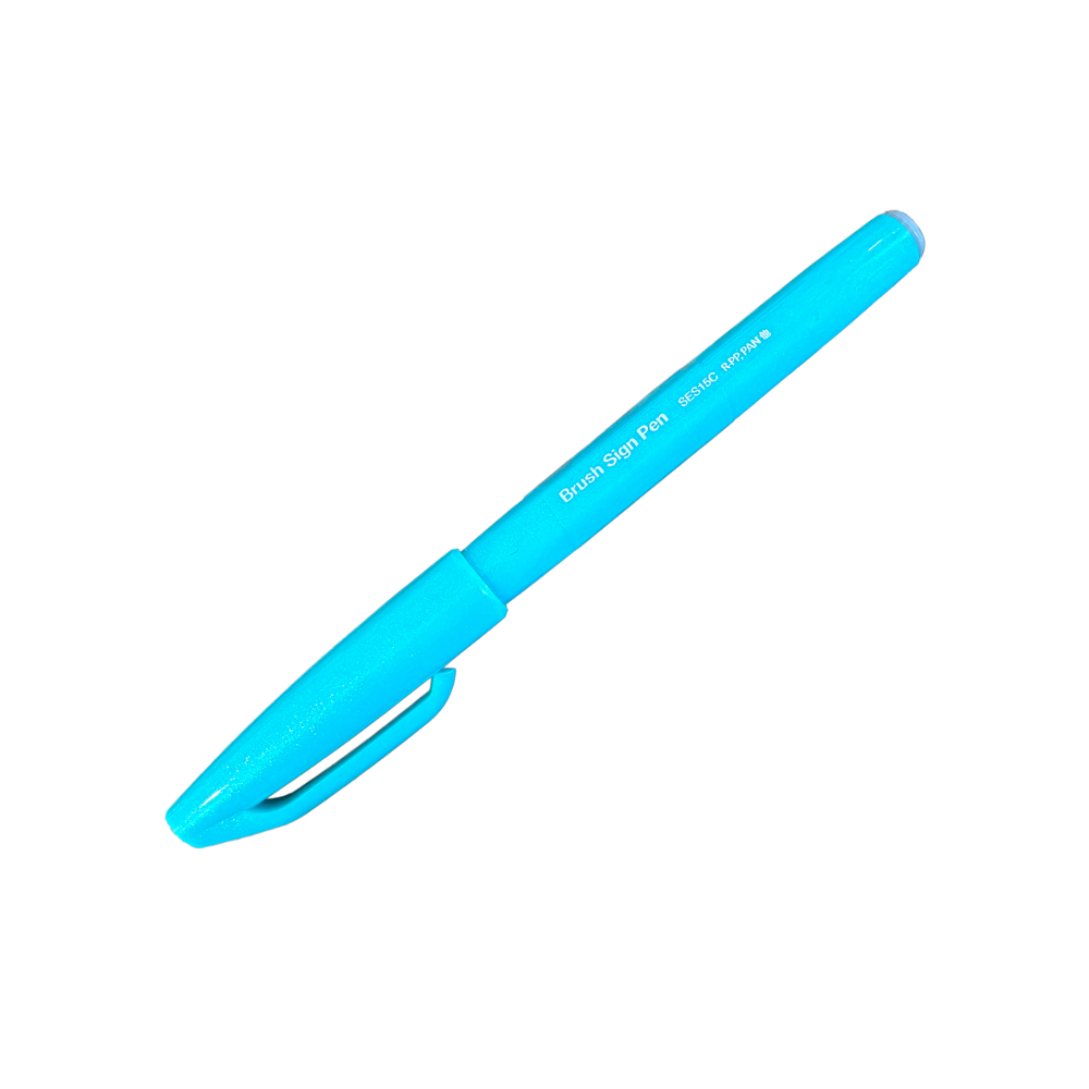 Pentel Arts Sign Pen Brush Tip