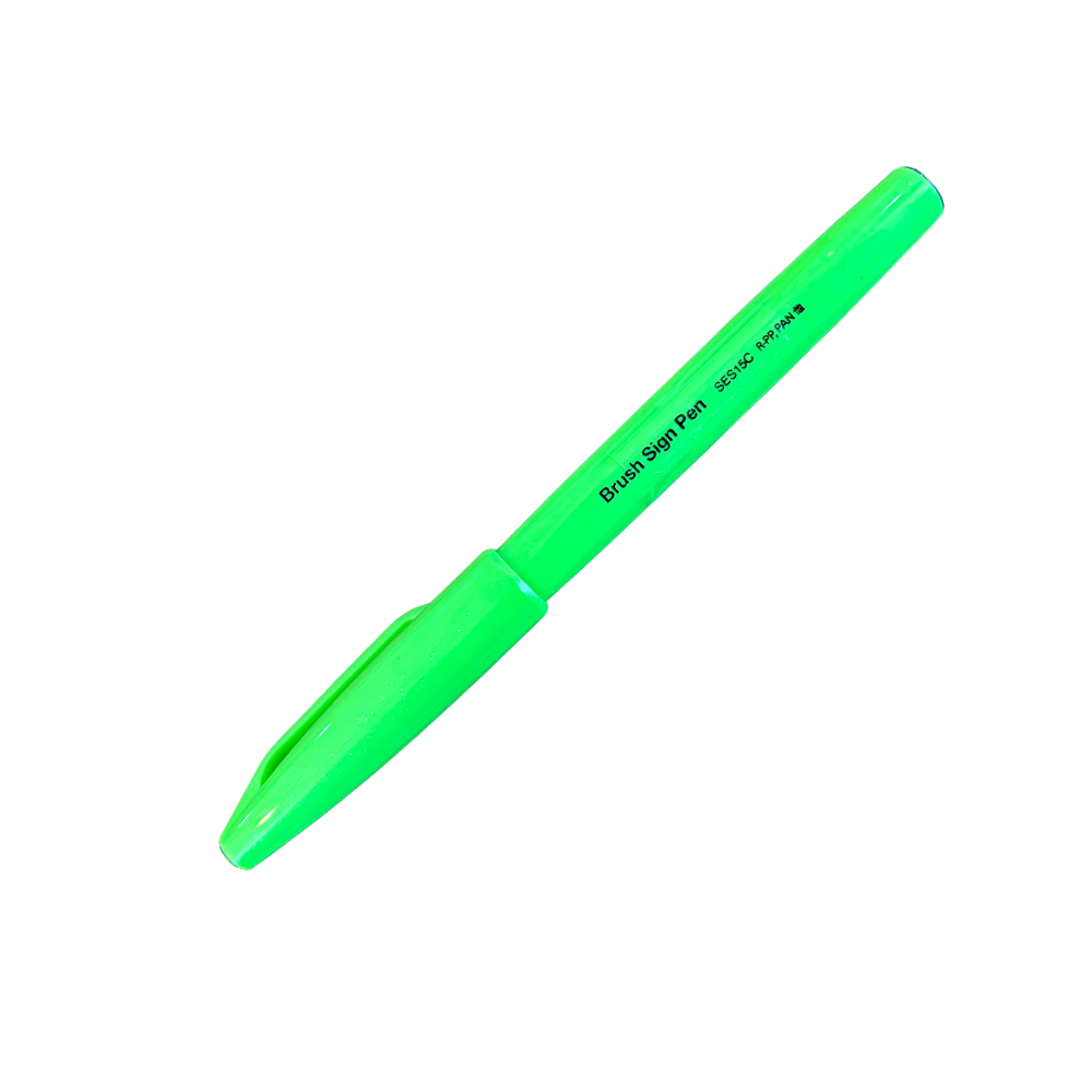 Pentel Arts Sign Pen Brush Tip