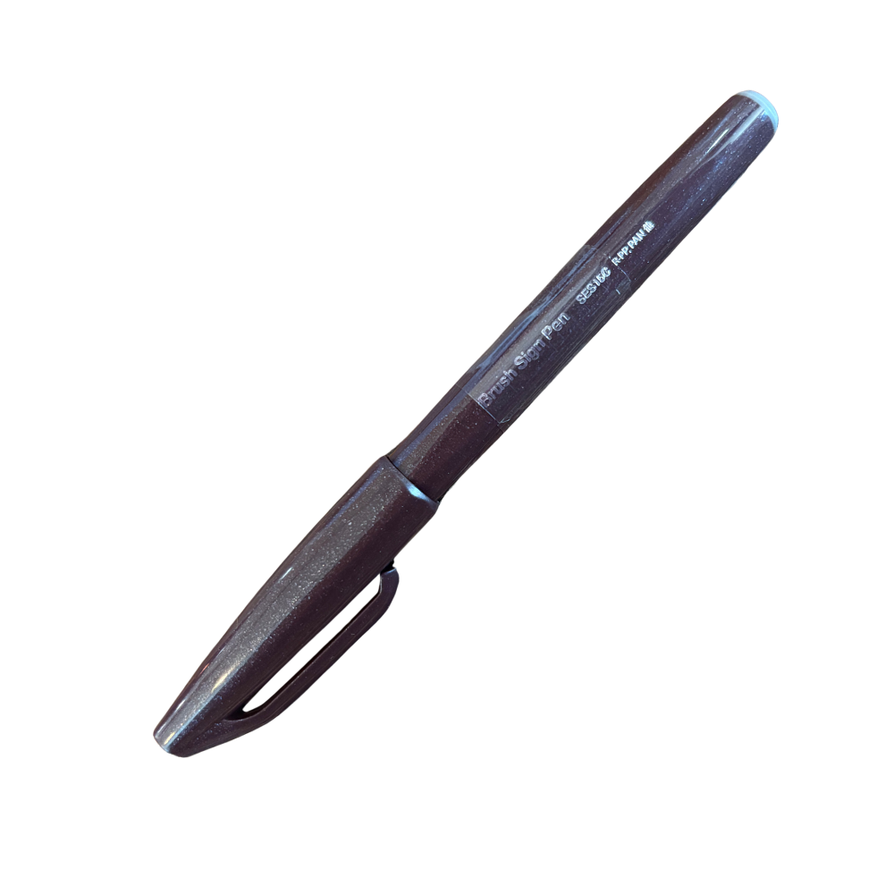 Pentel Arts Sign Pen Brush Tip