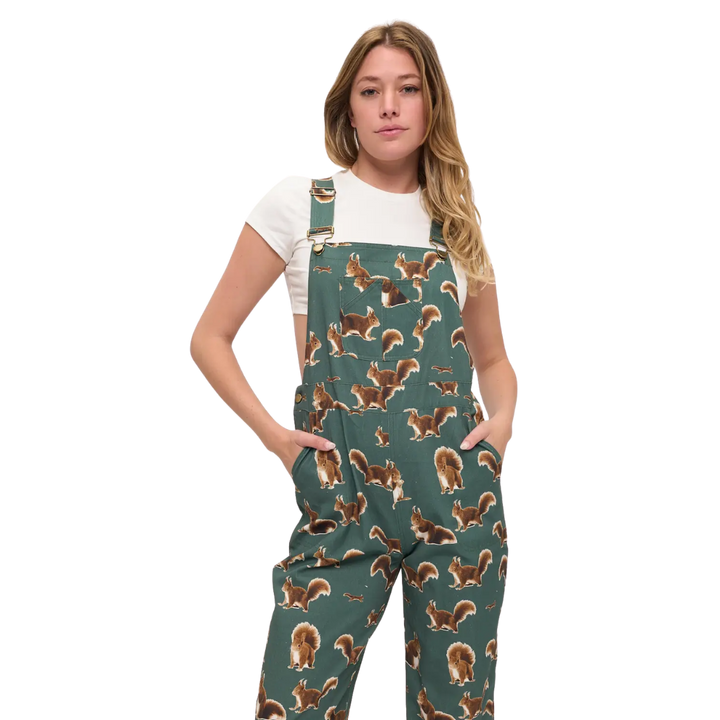 Squirrel Overalls