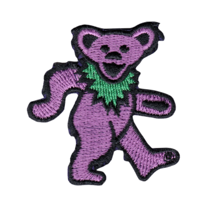 Grateful Dead Jerry Bear Patch