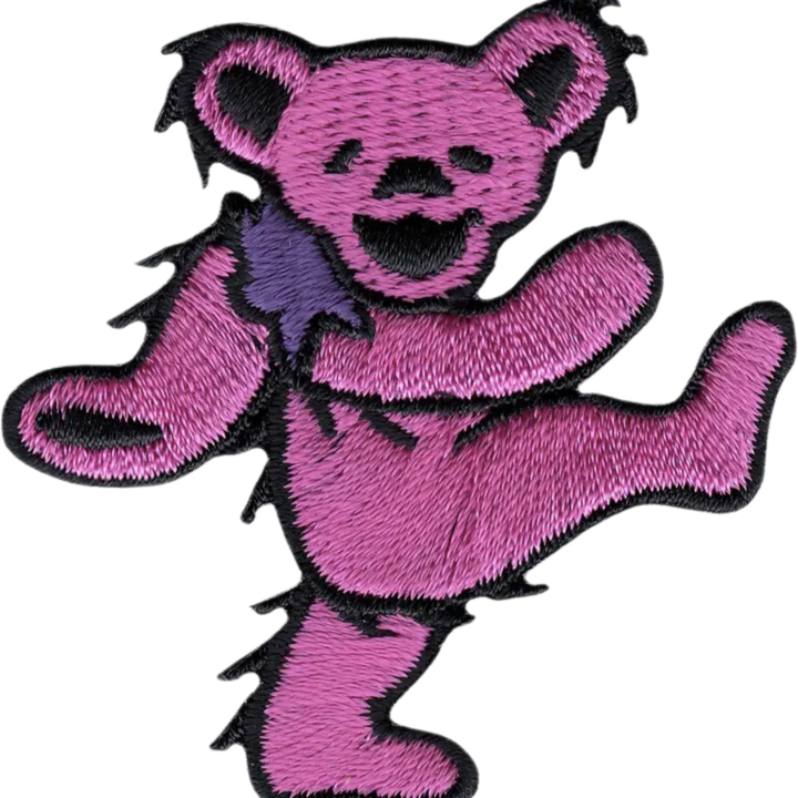 Grateful Dead Jerry Bear Patch