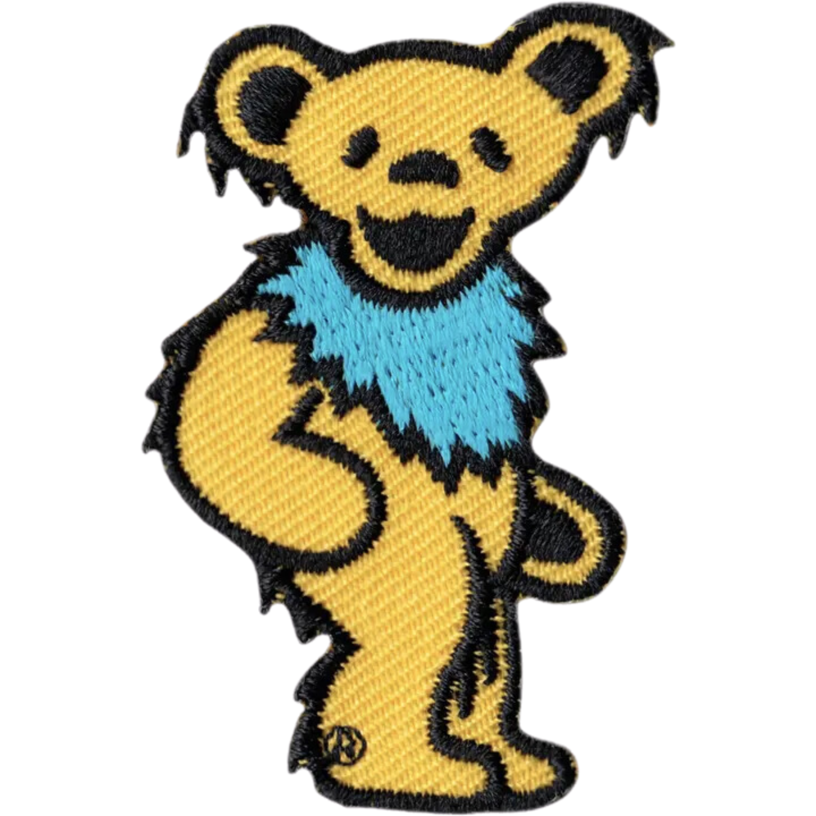 yellow grateful dead bear